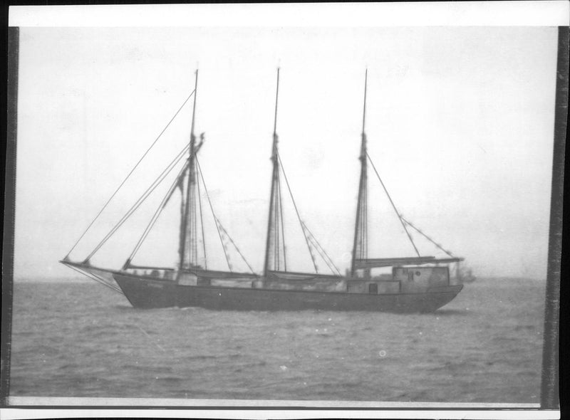 Two Soviet ships were stopped by Swedish customs cruiser after being found in Swedish waters - Vintage Photograph