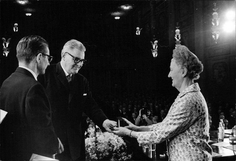 Sveriges lantbruks annual general meeting in the Concert Hall - Vintage Photograph