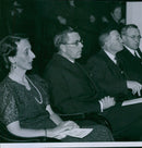 Crown Prince Parish, Shield State Council and Chieftain Nothin at the Concert Hall Party - 5 November 1939 - Vintage Photograph