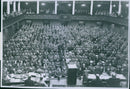 856 representatives gathered at the Cooperative Association's 41st Congress in the Concert Hall. - 11 June 1940 - Vintage Photograph