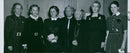 Female speakers at the concert meeting in the Concert Hall - 13 February 1940 - Vintage Photograph