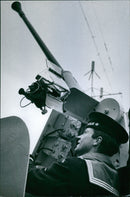 Crown Prince Carl Gustaf during his military service - Vintage Photograph