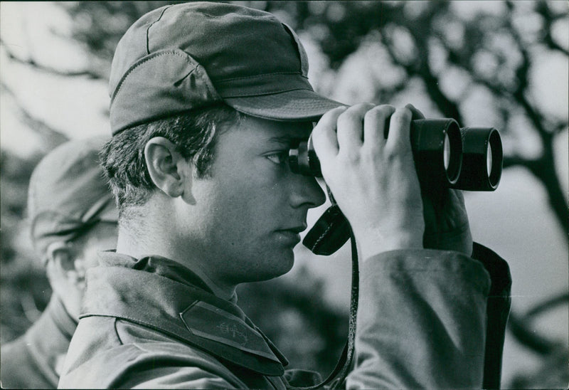 Carl Gustaf during his military service - Vintage Photograph