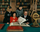 The royal family's Christmas photography at Stockholm Castle - Vintage Photograph