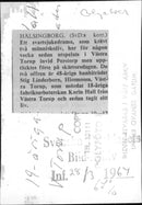 18-year-old Karin Hall, murdered at a jealousy drama - Vintage Photograph