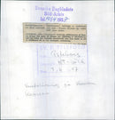 Museimanuensen rider Gösta Bolander, the vandalized cannon servant at Skansen Kronan - Vintage Photograph