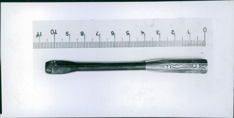 Image from a device in a murder case - Vintage Photograph