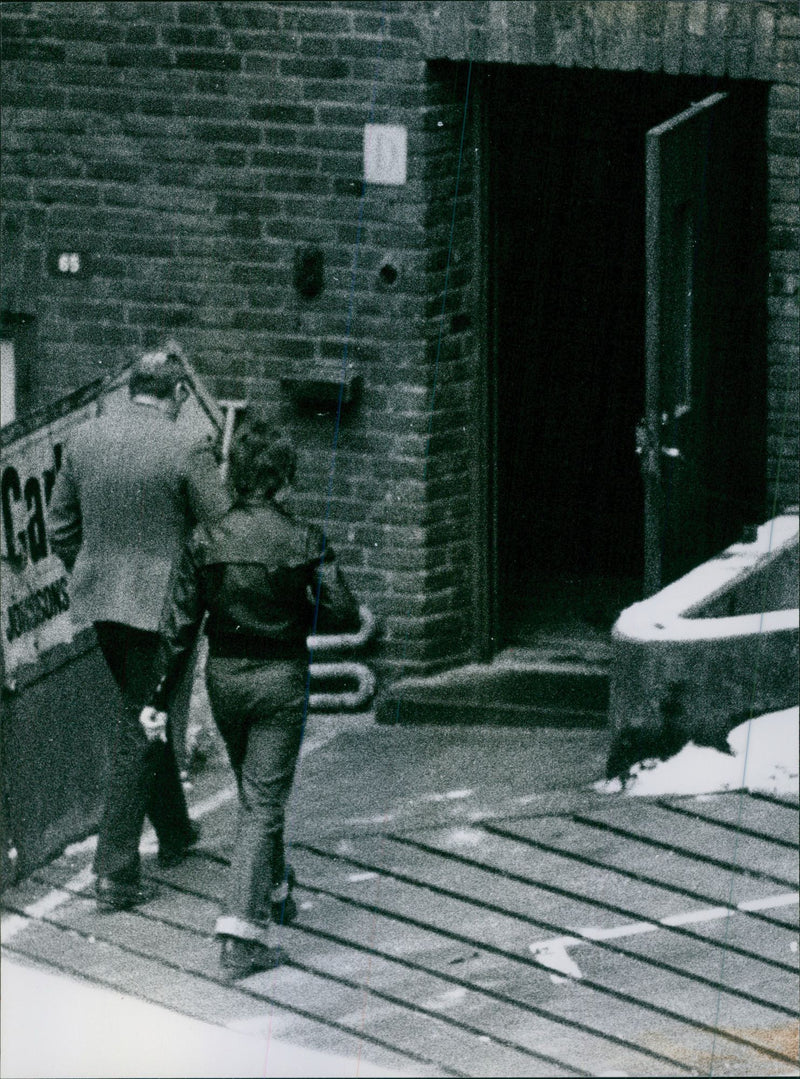 Image from hospital murder at the Eastern Hospital - Vintage Photograph