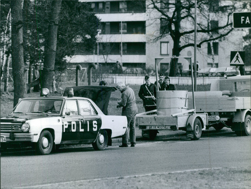 A Saab and a Volkswagen bus were blown at the New Year&