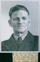 The murdered taxi driver Martin Karlsson - Vintage Photograph