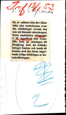 Marine engineer JM Appelkvist saved from the broken tanker Avanti - Vintage Photograph