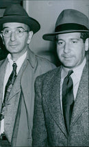 Two American writers at Bromma - Vintage Photograph