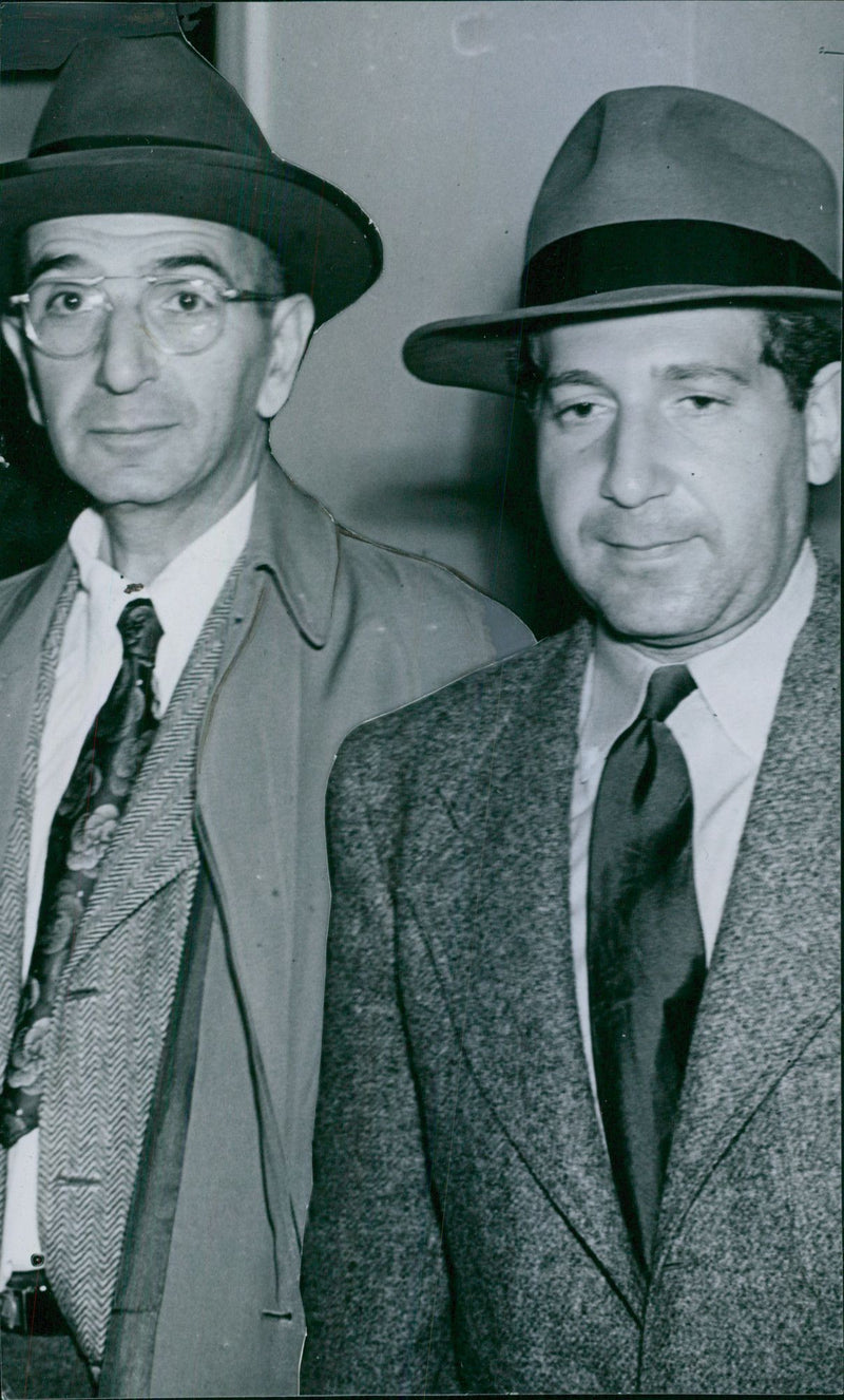 Two American writers at Bromma - Vintage Photograph