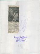 This year's expo tropical bird on Osterman also shows a youthful chimpanzee and other tropical animals - Vintage Photograph