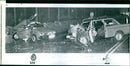 Four people died when two passenger cars collided at the Tensmyra viaduct - Vintage Photograph