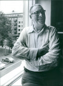 Witness to the police were called on Polhelmsgatan. A man was arrested after the murder threatened his fiancée - Vintage Photograph