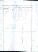 The dogs Wasco and attack with the owners Lasse Wahlstedt and Alida Compier. Police investigation after the dogs biting children on Smedby school yard. - Vintage Photograph