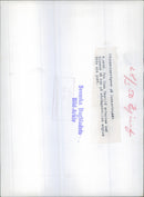 Elsa EwerlÃ¶f thanked with flowers at Stockholm right's Annual General Meeting at the Concert Hall. - Vintage Photograph