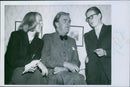 Tage Aurell the Writers' Conference. - Vintage Photograph