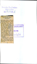 Twin Sisters Inger and Yvonne Axo Christer Ogebjer at teenage parade "The Fly" in the Concert Hall. - Vintage Photograph