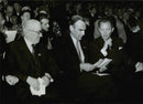 International radio conferences CCIR and URSI opened in the Concert Hall Great Hall - 13 July 1948 - Vintage Photograph
