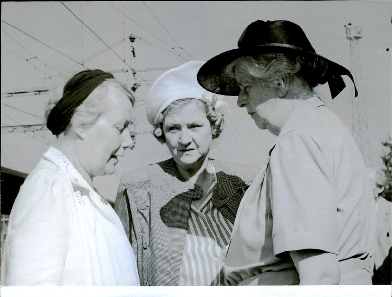 Swedish Writers Association Fourth Congress - 1 August 1948 - Vintage Photograph