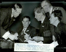 Delegates at Penn Congress opening ceremony held in the Concert Hall - 4 June 1946 - Vintage Photograph