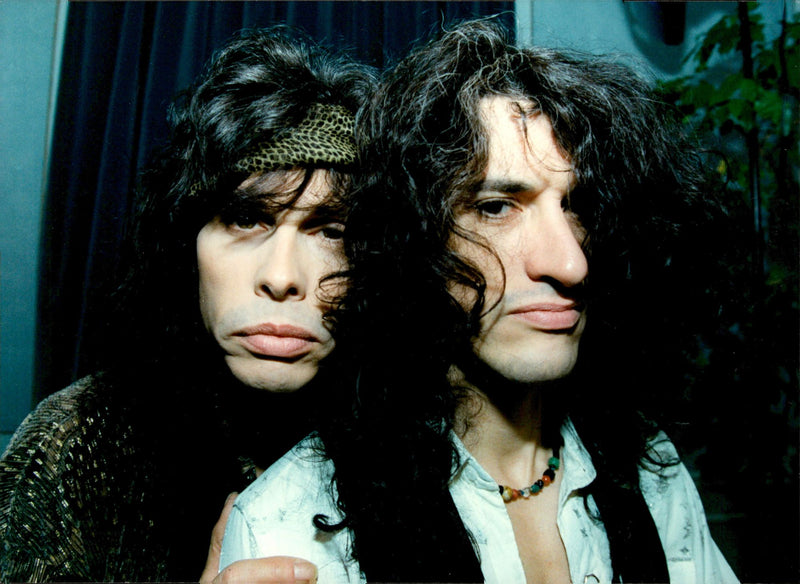 Steven Tyler and Joe Perry, Aerosmith - Vintage Photograph