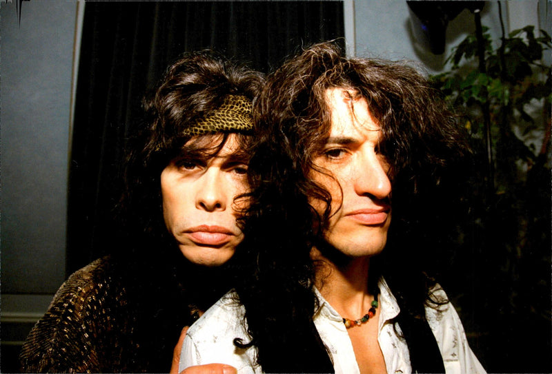 Steven Tyler and Joe Perry, Aerosmith - Vintage Photograph