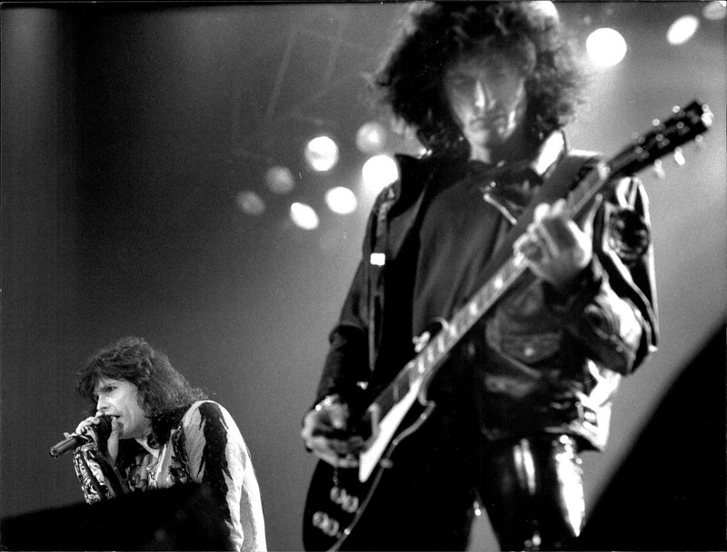 Aerosmith at Hovet - Vintage Photograph