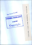 International Statistical Institute 30th Session of the Concert Hall. The statistician and Frenchman Henri Bunle the rostrum. - Vintage Photograph