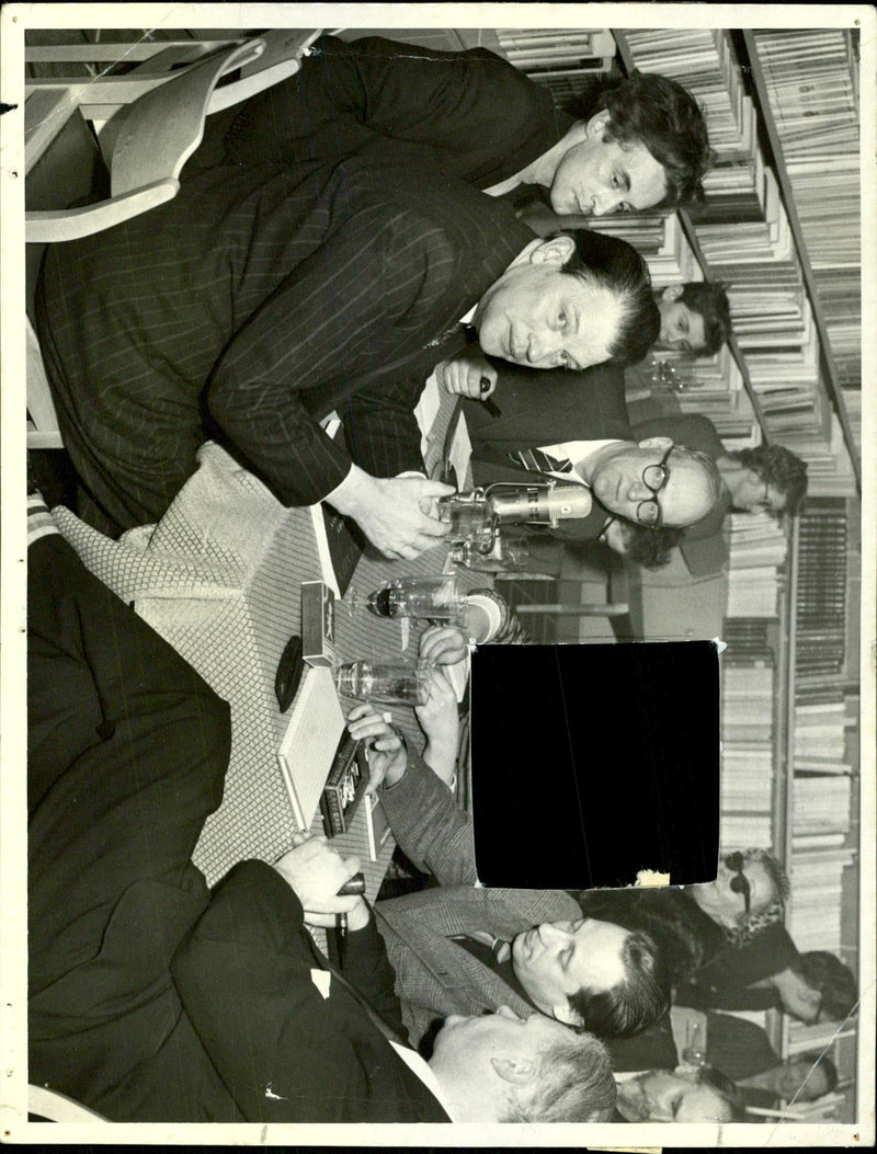Writers meeting - Vintage Photograph