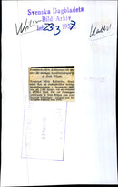 Music Association in Stockholm Reward. Conspiracy Edvin Kallstenius receives the music reward of Dr Sven Wilson - Vintage Photograph