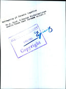 Reception at the Israeli legation. Fr. v. Prof. E. HÃ¥stad, writer Amelie Posse and the Israeli Minister - Vintage Photograph