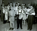 The young play music during the opening ceremony - Vintage Photograph