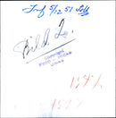 Bridge in winter landscape. - Vintage Photograph