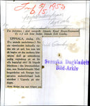 Writers Conference. Three of the participants in Literature Discussion: Knud Bruun-Rasmussen, Erik Gamby and Sven Stolpe - Vintage Photograph