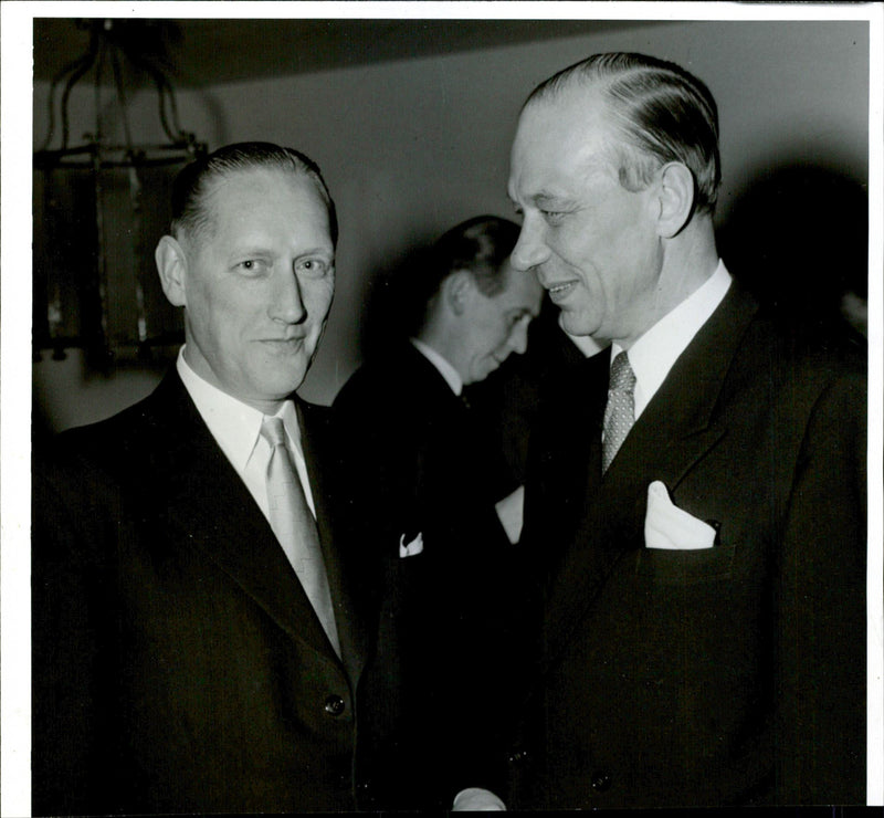 From Sweden's industrial union's annual meeting in Stockholm Concert Hall - Vintage Photograph