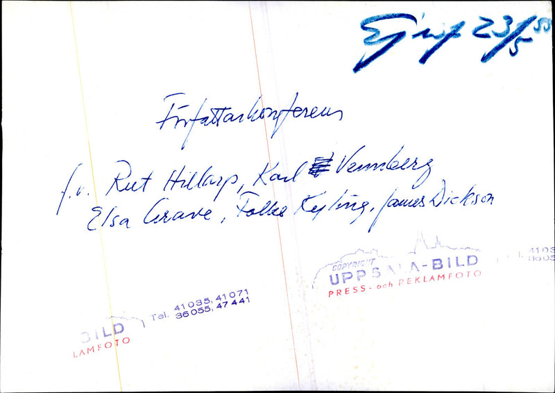 Members at the Writers' Conference - Vintage Photograph