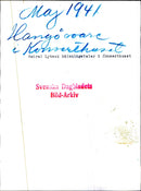 Hanko soiree at the Concert Hall, Admiral LÃ¼beck - 1 May 1941 - Vintage Photograph