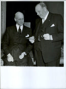 40th Agricultural Weekly sessions in the Concert Hall. Gen.dir. Lindenberg and StenstrÃ¸m participated. - Vintage Photograph