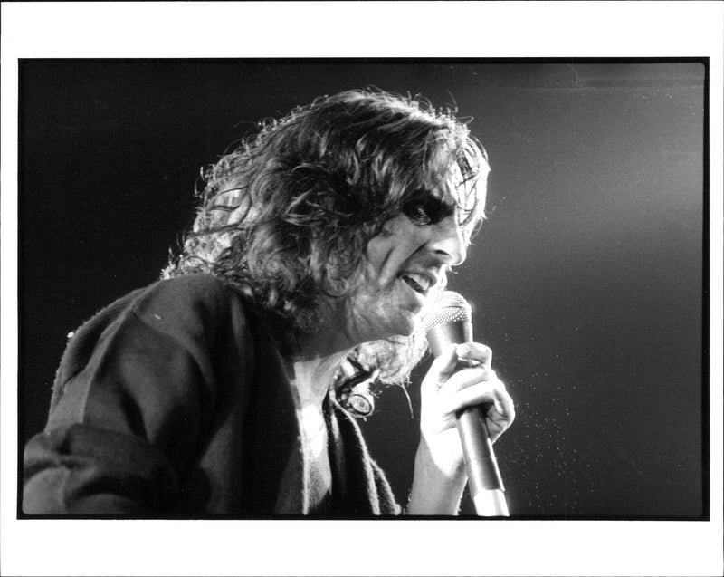 Alice Cooper appearing on stage - Vintage Photograph