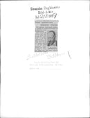 "Ghost writer" CD Jackson arrived at Bromma to holidaying in Sweden - Vintage Photograph