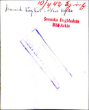 Danish Association's charity concert in Klara church - 10 April 1942 - Vintage Photograph