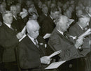 From the Swedish savings bank association&#39;s annual meeting in the concert hall&#39;s small hall - 25 October 1941 - Vintage Photograph