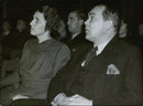 Discussion at the Academy of Music Ã¥rssammankomst - 14 November 1941 - Vintage Photograph