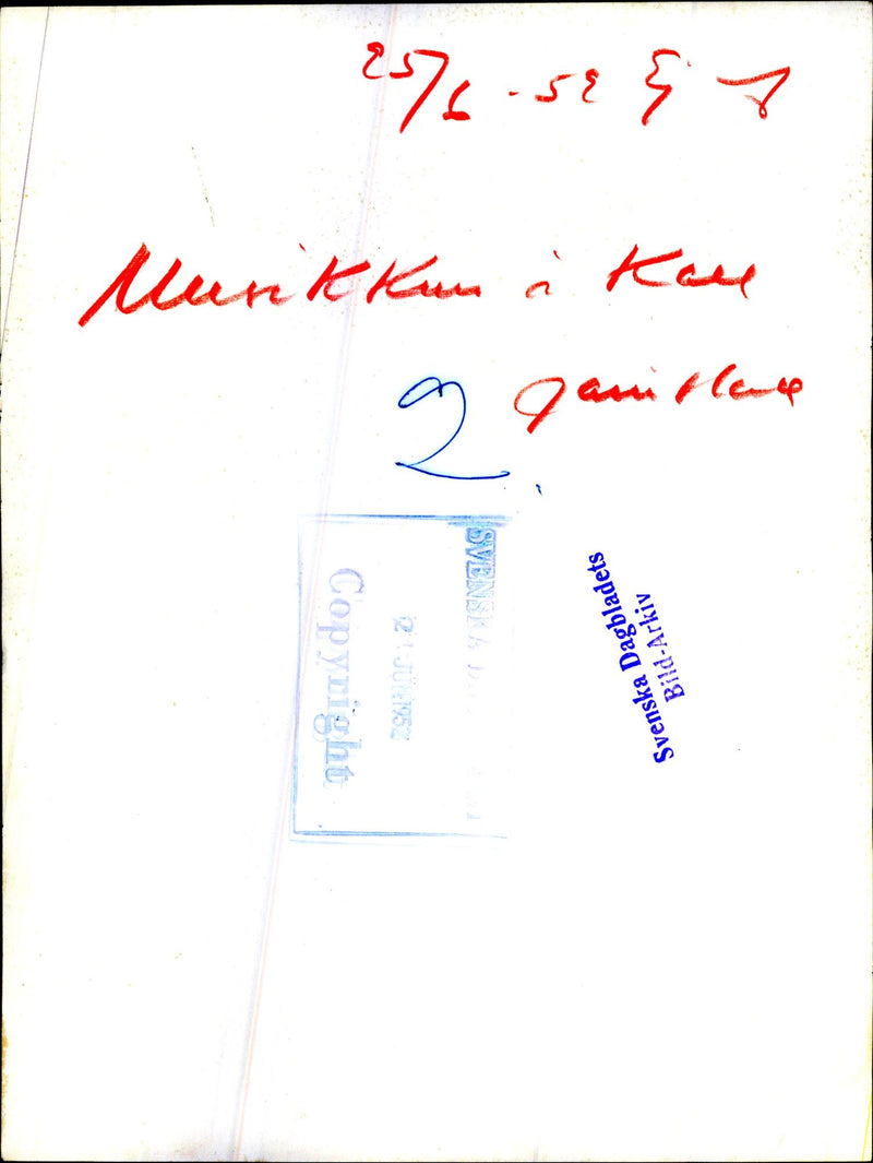Picture of the music course in the Cold - Vintage Photograph
