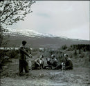 Picture of the music course in the Cold - Vintage Photograph