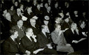 From right meeting in the Concert Hall - 26 April 1944 - Vintage Photograph