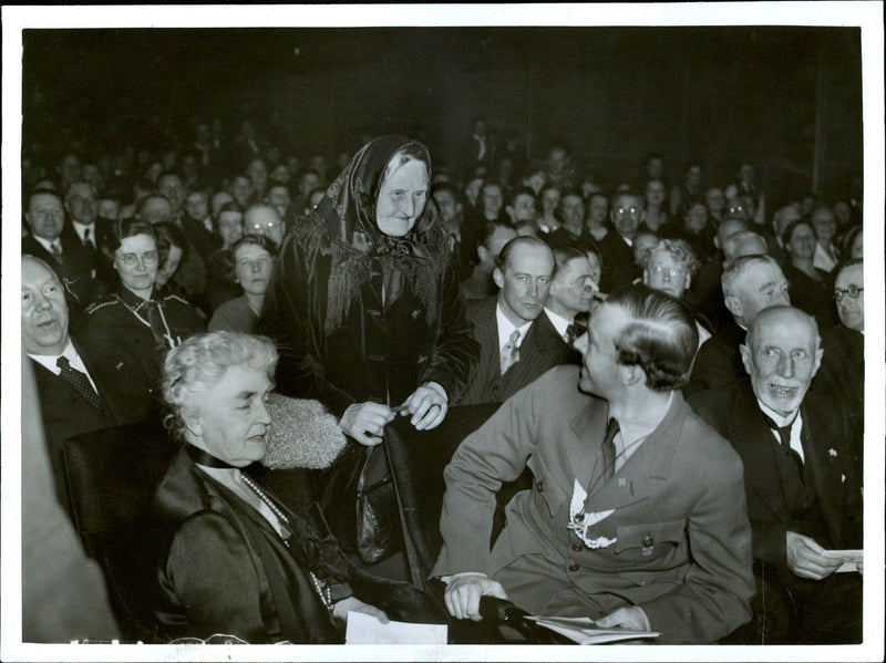 Stockholm scout is celebrating its 25th anniversary at the Concert Hall - 22 March 1936 - Vintage Photograph